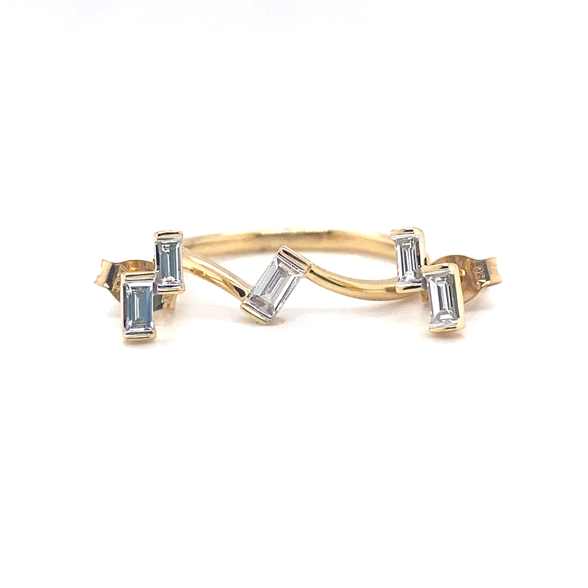 TWIGS STUDS DOUBLE - Paddington Jeweller - Ojco