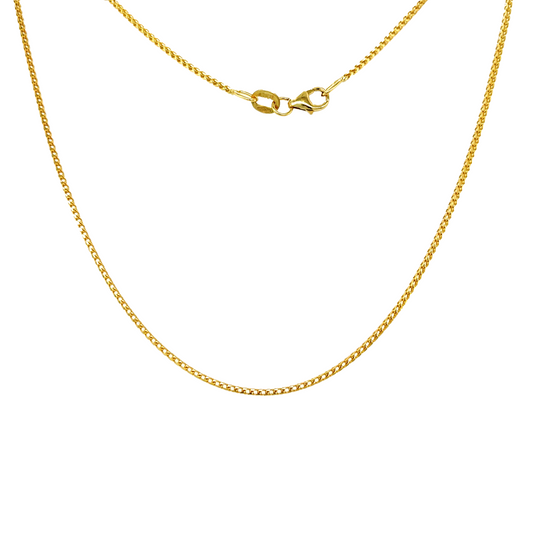 FRANCO CHAIN - 1.1MM - 45/55CM - Paddington Jeweller - Ojco