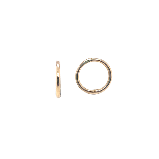 8mm Sleepers 18kt - Paddington Jeweller - Ojco