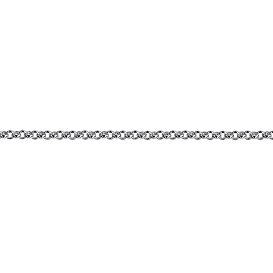 Sterling Silver Belcher Chain - 2.40x0.9mm -  Paddington Jeweller - Ojco