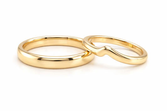 Daisy Custom Design Wedding Band