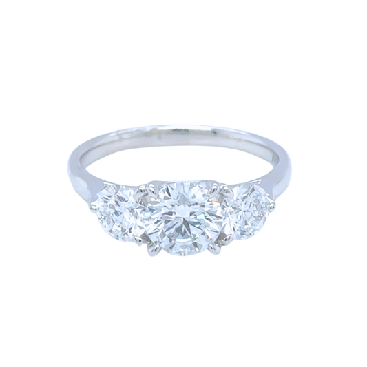 Sabrina - Trilogy Diamond Ring - Paddington Jeweller - Ojco