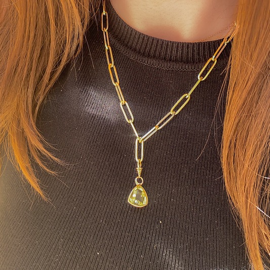 Enhancer Lemon Quartz - Paddington Jeweller - Ojco