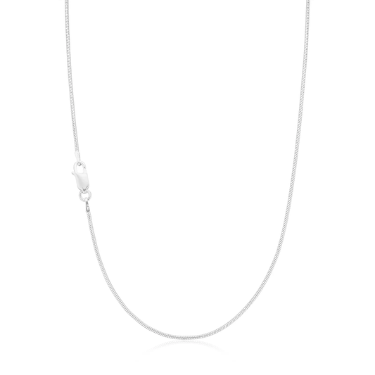 Sterling Silver Italian Snake Chain - 1.20mm -  Paddington Jeweller - Ojco