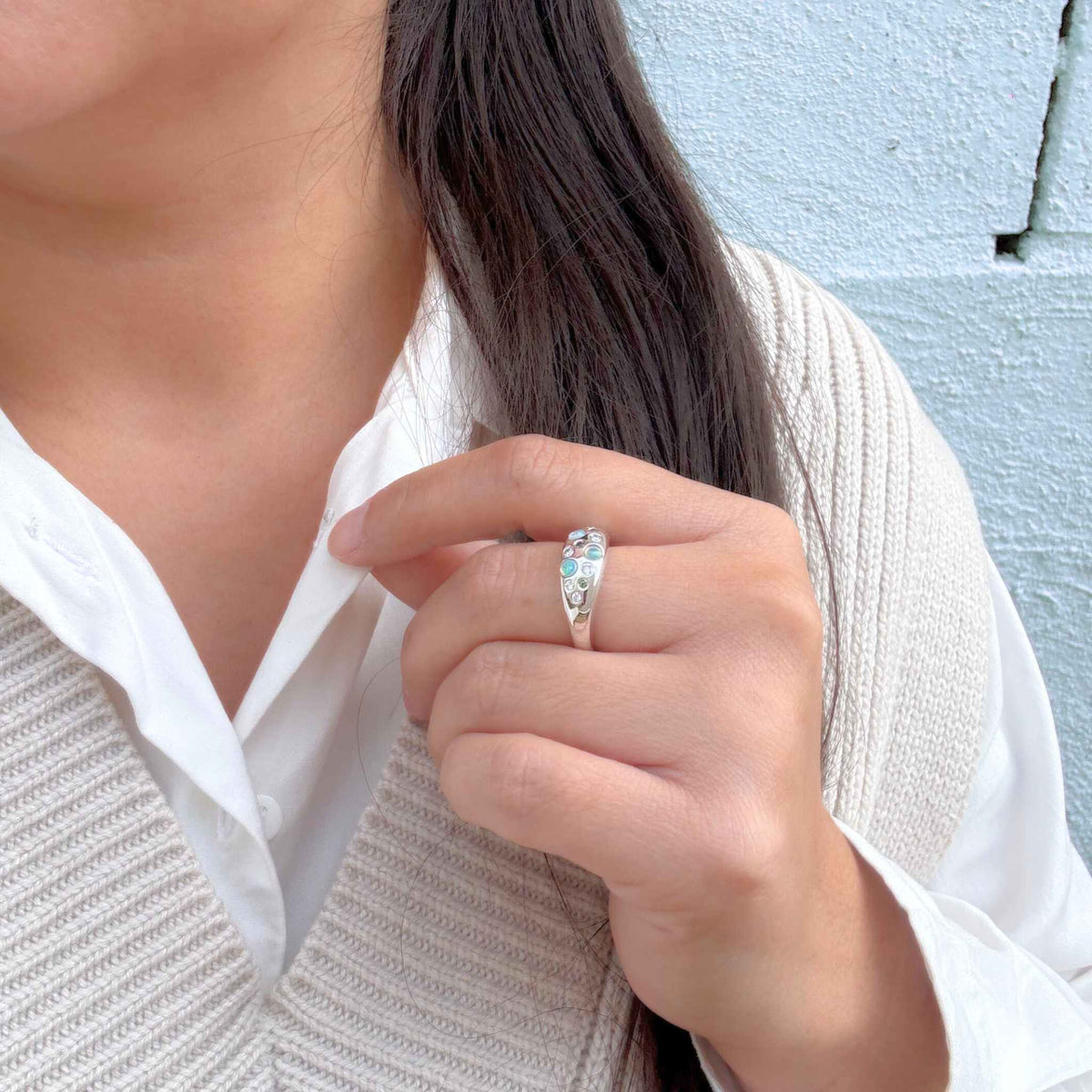 Opal Galaxy - Ring - Paddington Jeweller - Ojco