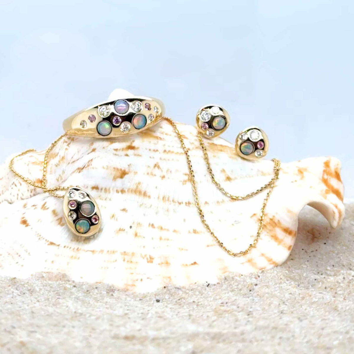 Opal Galaxy - Ring - Paddington Jeweller - Ojco