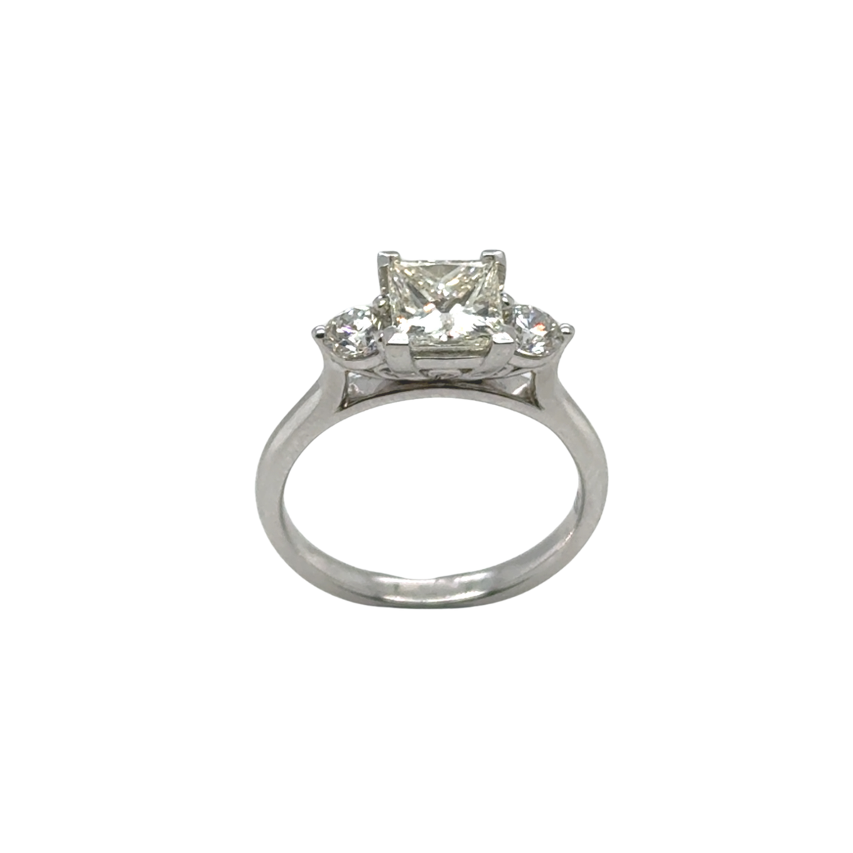 Nayeli - Diamond Trilogy Ring - Paddington Jeweller - Ojco