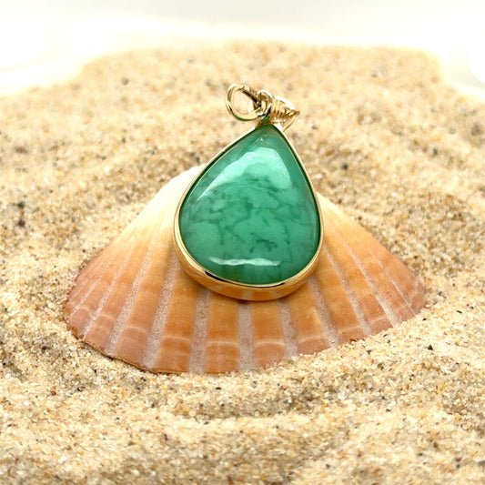 Enhancer Chrysoprase - Paddington Jeweller - Ojco