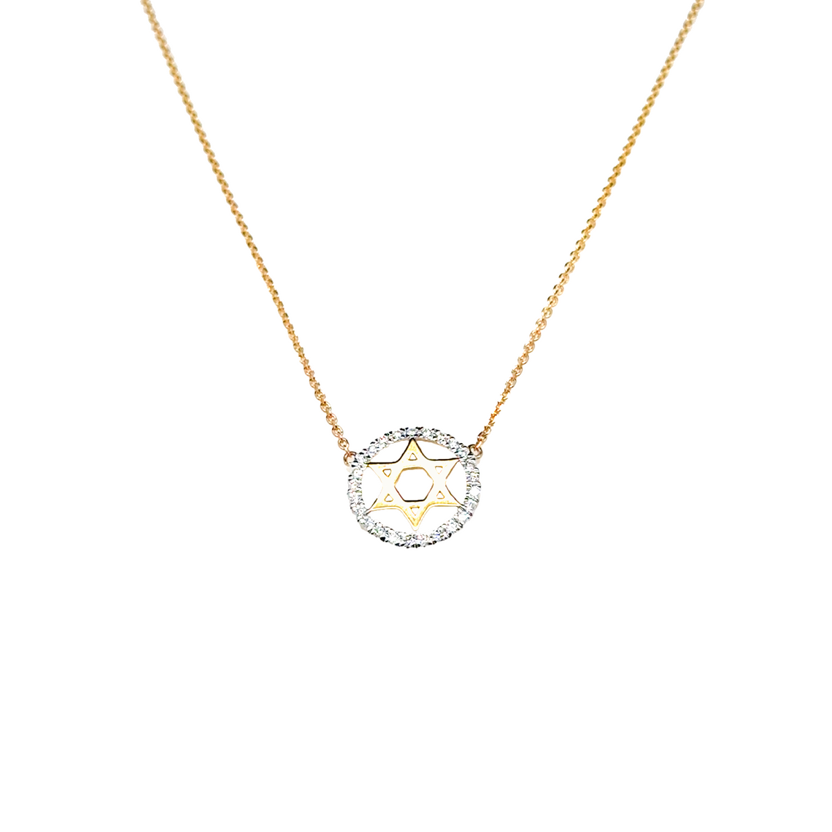 Star of David Diamond Circle of Life - Paddington Jeweller - Ojco