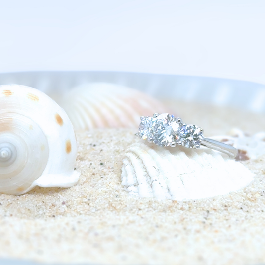 Ximena - Trilogy Diamond Ring - Paddington Jeweller - Ojco