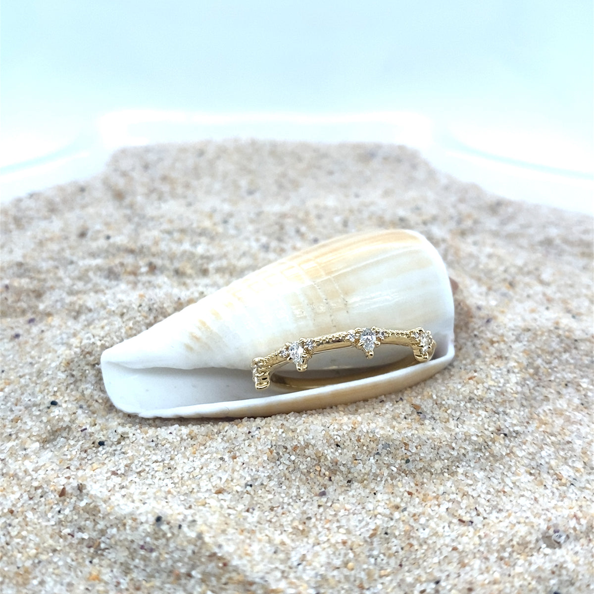 Boho Crown Wedding Ring - Paddington Jeweller - Ojco