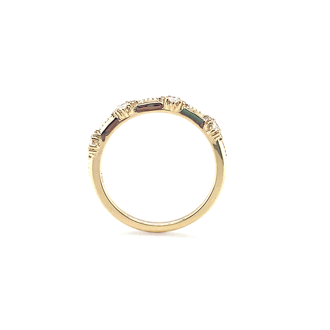 Boho Crown Wedding Ring - Paddington Jeweller - Ojco