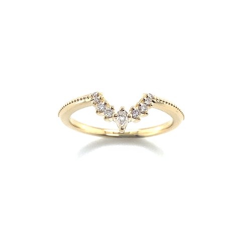 Boho Tiara Wedding Ring -  Paddington Jeweller - Ojco