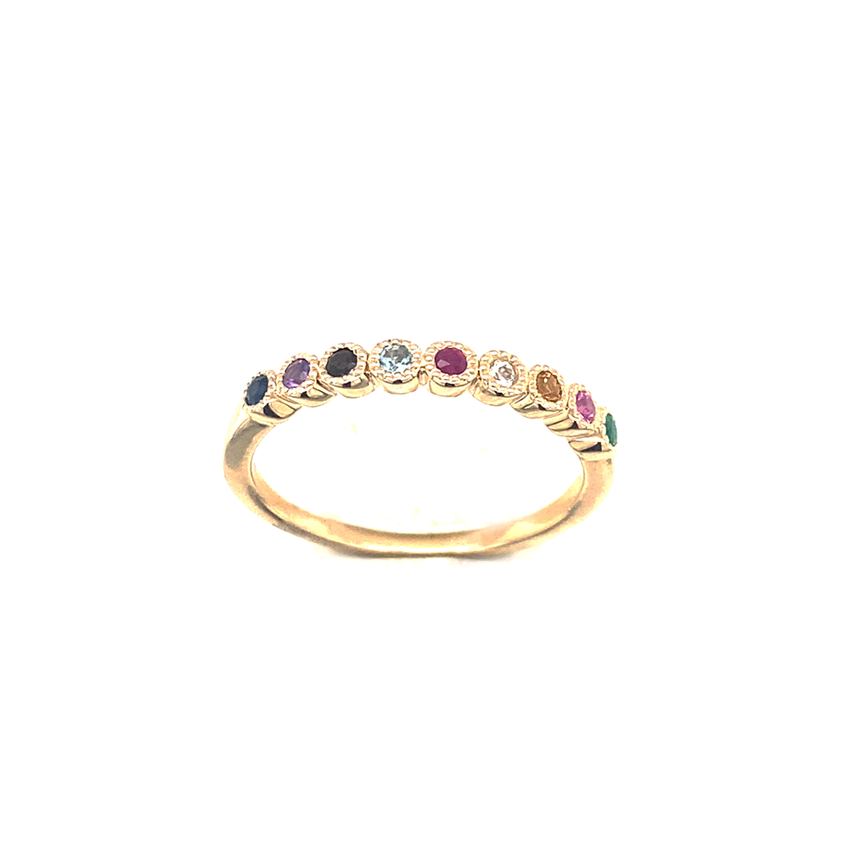 CLEMENTINE - MILLGRAIN BEZEL - Paddington Jeweller - Ojco