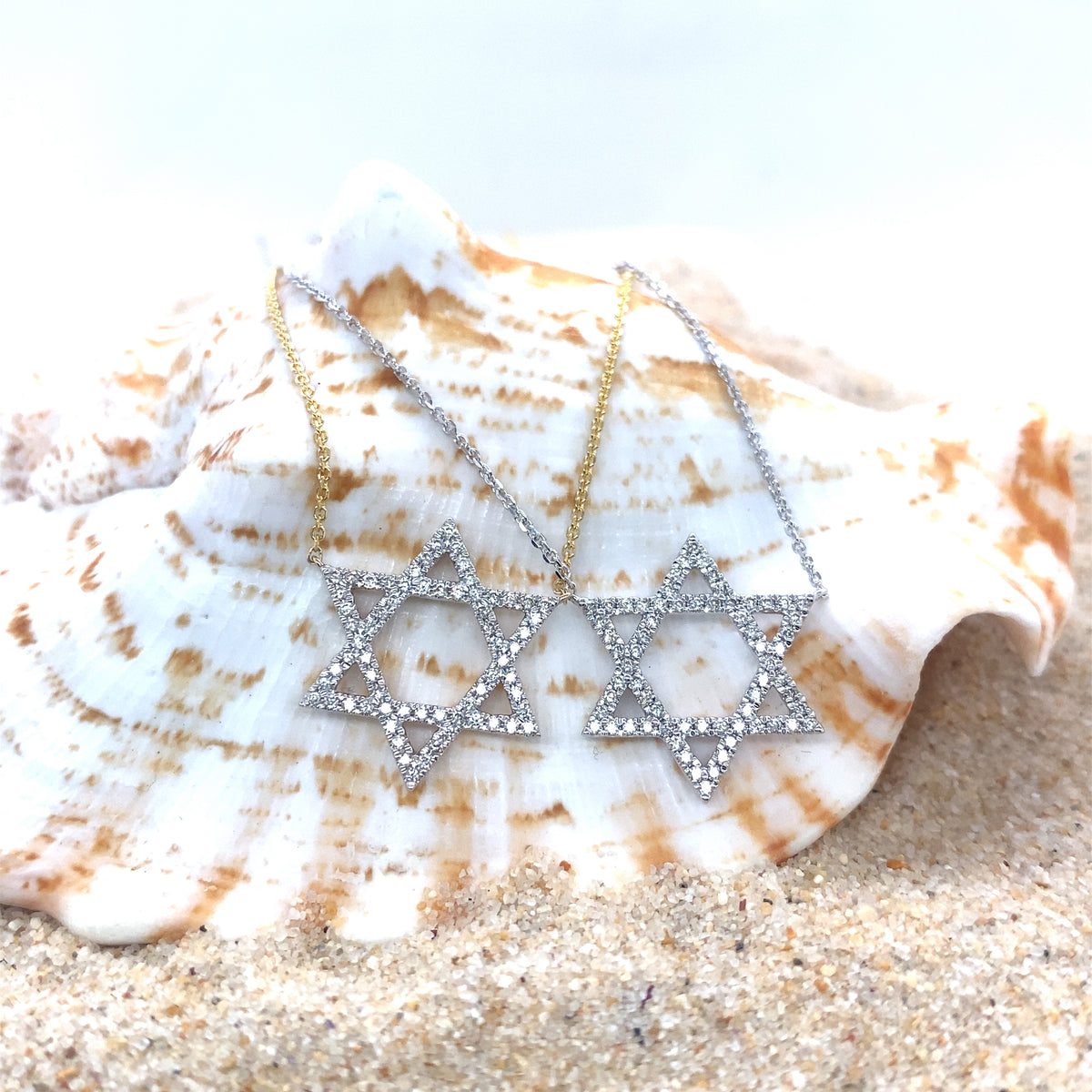 Gadol Diamond Star of David - Paddington Jeweller - Ojco