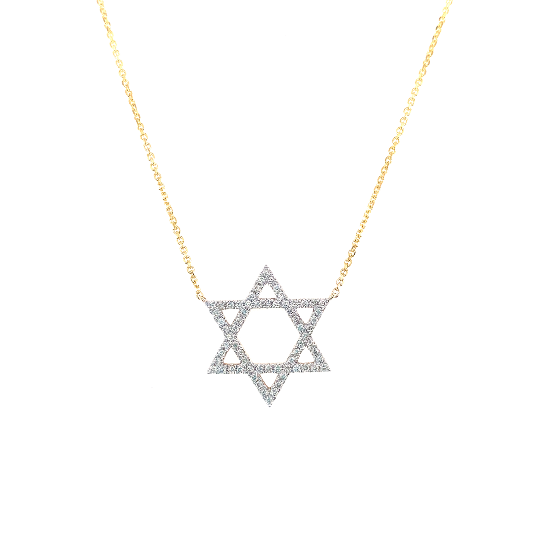 Gadol Diamond Star of David - Paddington Jeweller - Ojco