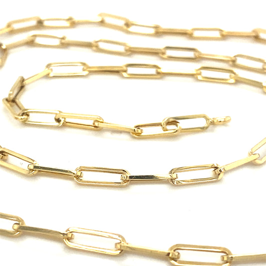 OBLONG TRACE CHAIN - 3.1MM - Paddington Jeweller - Ojco