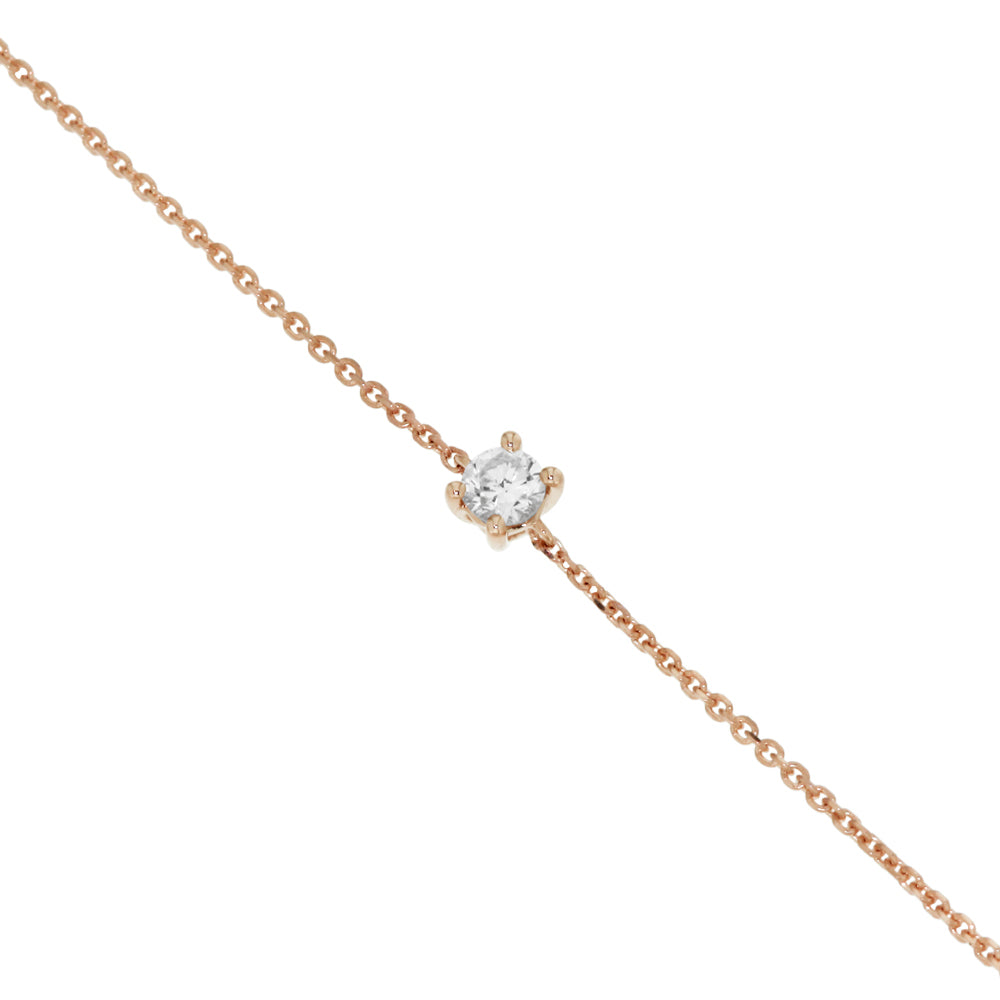 ERINA - 0.10ct Diamond Claw Set Bracelet - Paddington Jeweller - OJ Co