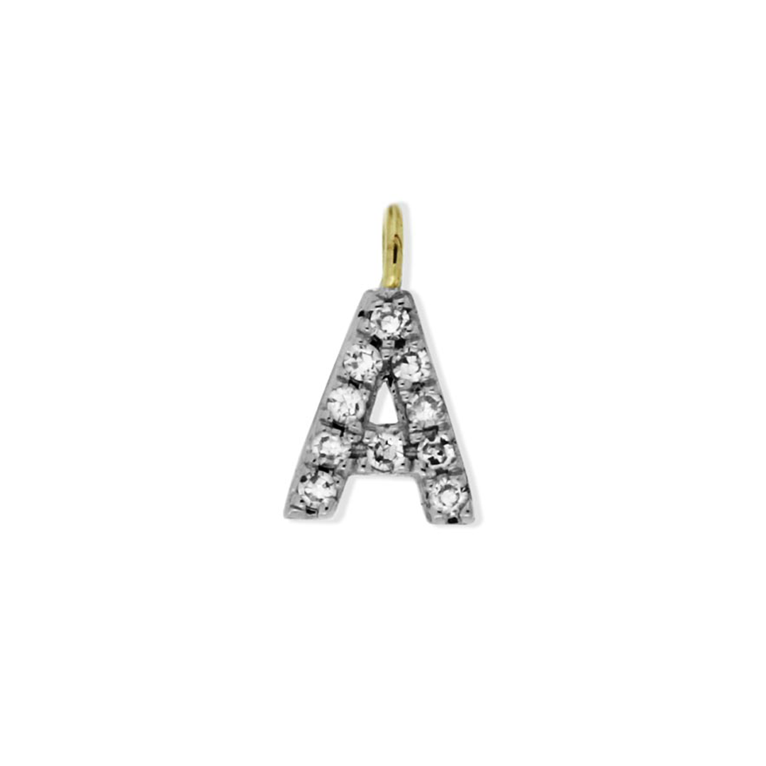 DIAMOND LETTER "A" - Paddington Jeweller - Ojco
