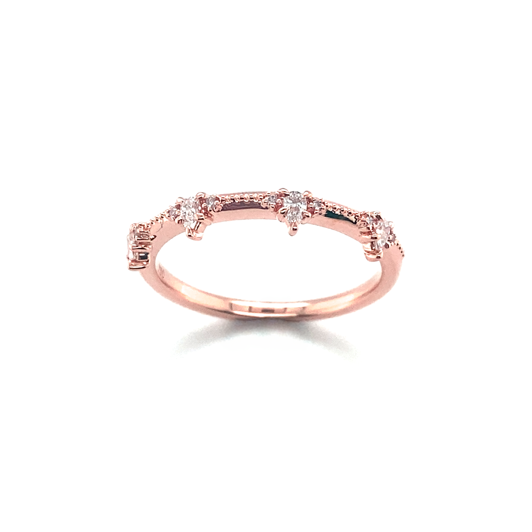 Boho Crown Wedding Ring - Paddington Jeweller - Ojco