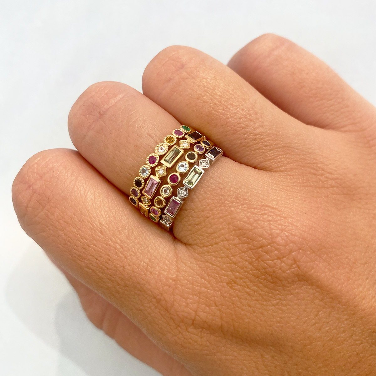 Clementine - Bezel - Paddington Jeweller - Ojco