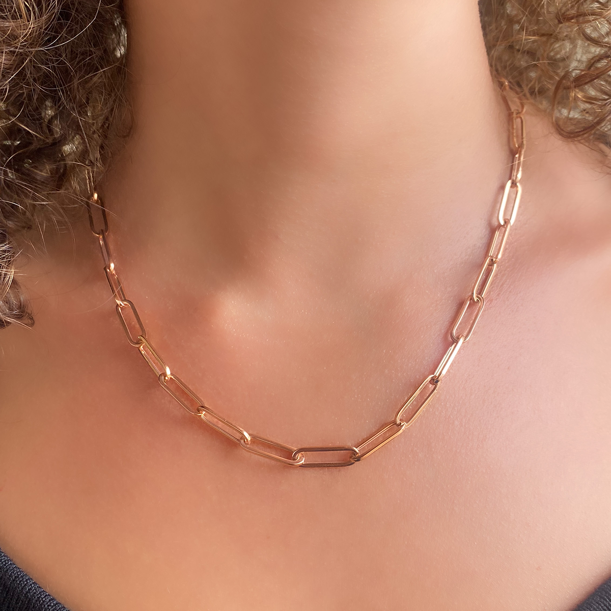 PAPERLINK CHAIN -5.5mm - Paddington Jeweller - Ojco