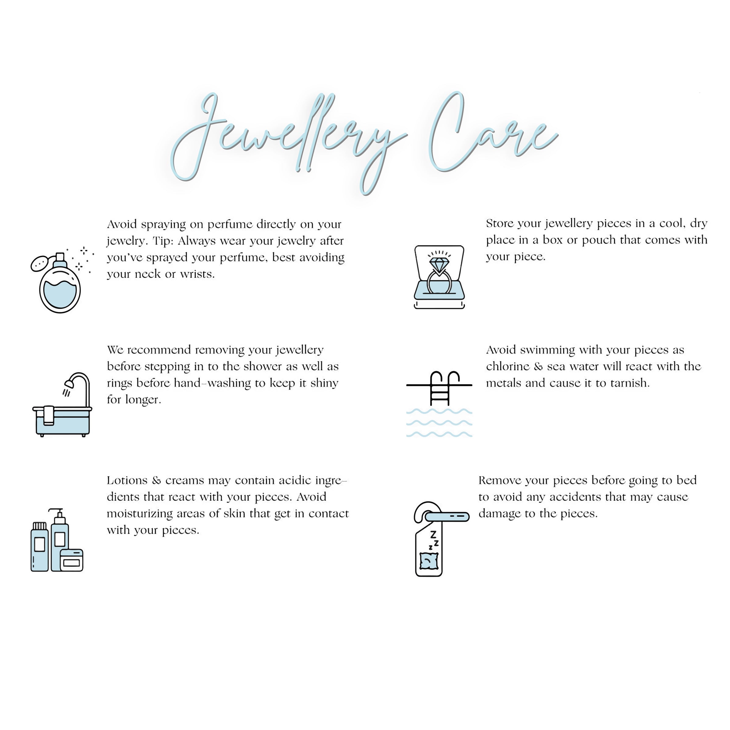 How to Care for your Jewellery | Paddington Jeweller - Ojco