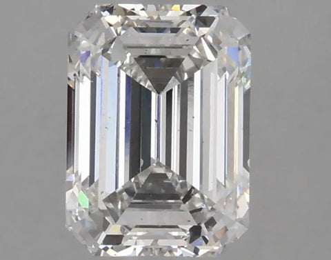 2.17ct Emerald Lab Grown Diamond (Colour G, Clarity SI1, IGI Certified)