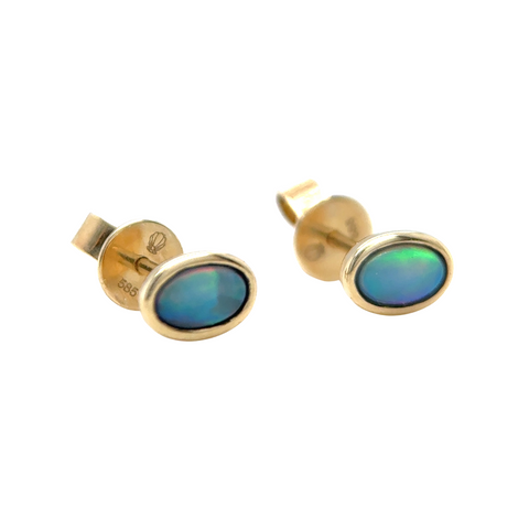 Delany - Australian Light Opal Earrings
