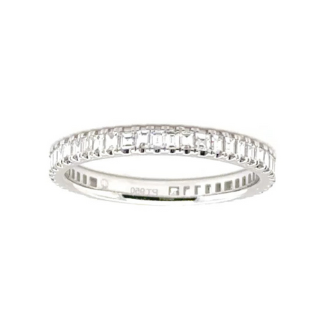 Lisa – Custom Platinum Diamond Dress Rings