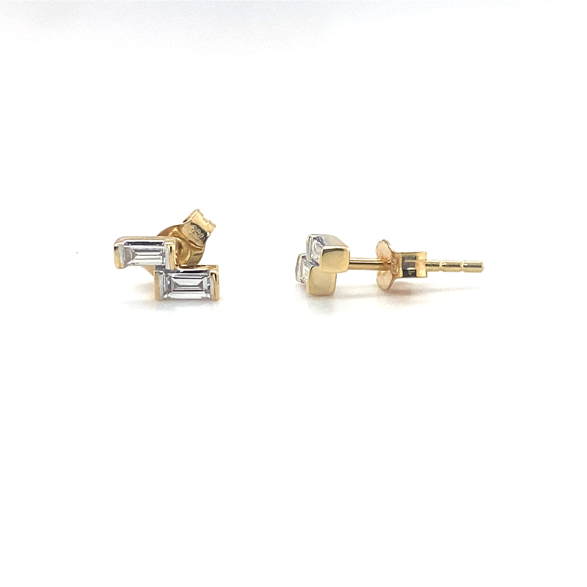 TWIGS STUDS DOUBLE -  Paddington Jeweller - Ojco
