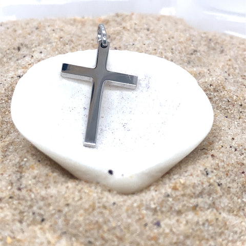 Plain Cross Pendant -  Paddington Jeweller - Ojco