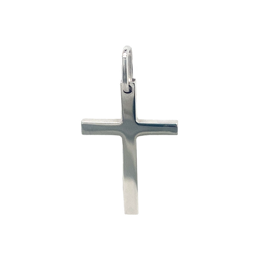 Plain Cross Pendant -  Paddington Jeweller - Ojco