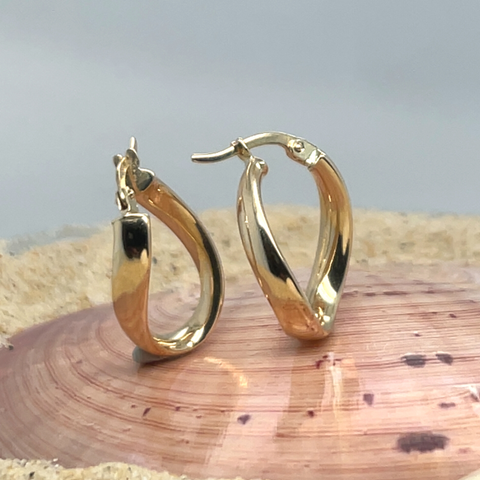 Vanessa Hoop Earrings -  Paddington Jeweller - Ojco