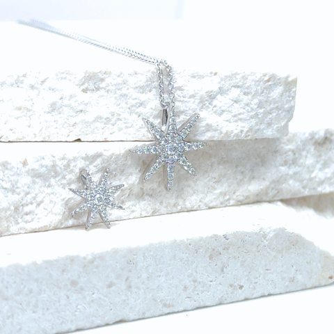 Diamond Twinkle Pendant – Large -  Paddington Jeweller - Ojco