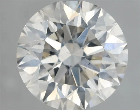 2.16ct Round Natural Diamond (Colour I, Clarity SI2, Cut EX, IGI Certified)