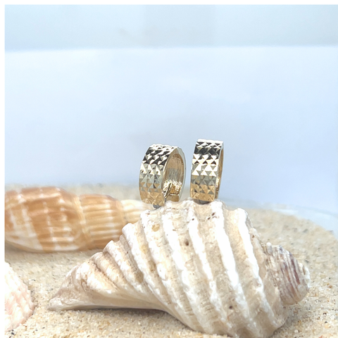 Phoenix Huggie Earrings -  Paddington Jeweller - Ojco