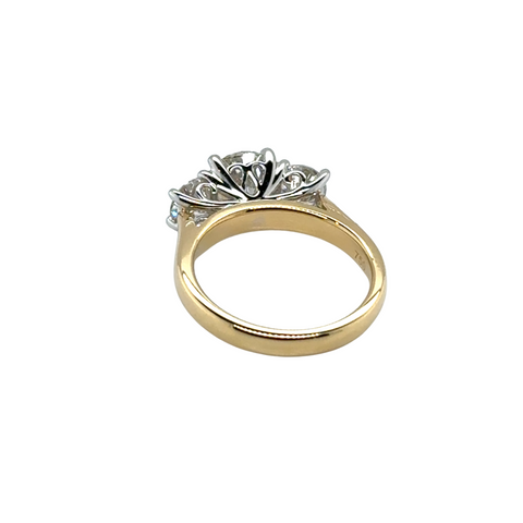 Alison – Custom Trilogy Ring -  Paddington Jeweller - Ojco