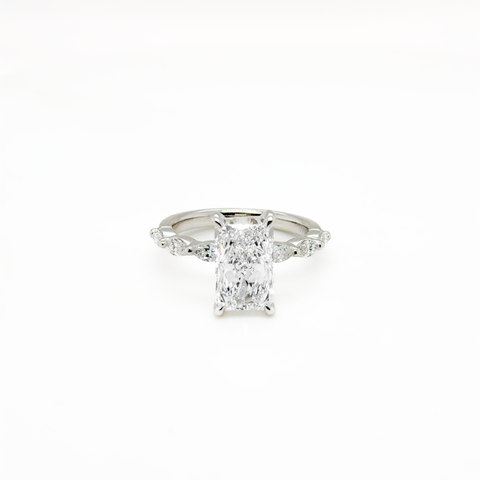 Custom made engagement ring handcrafted by Paddington Jeweller