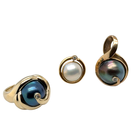 Alix Mabe Pearl Ring – Custom Remake -  Paddington Jeweller - Ojco