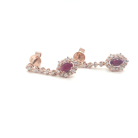 SEIDI OVAL DROPS -  Paddington Jeweller - Ojco