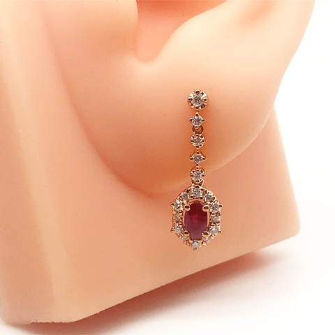 SEIDI OVAL DROPS -  Paddington Jeweller - Ojco