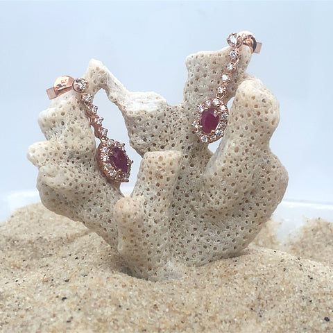 SEIDI OVAL DROPS -  Paddington Jeweller - Ojco