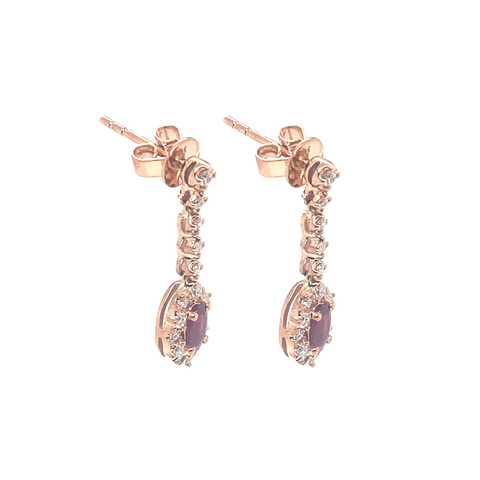 SEIDI OVAL DROPS -  Paddington Jeweller - Ojco