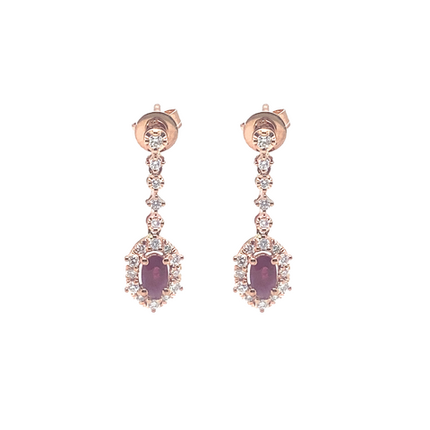 SEIDI OVAL DROPS -  Paddington Jeweller - Ojco