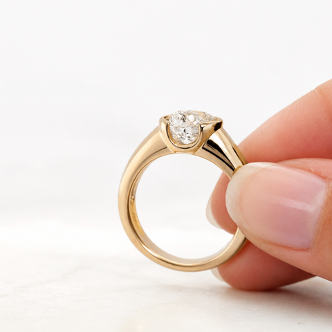 Dua – Dua Lipa Inspired Diamond Engagement Ring -  Paddington Jeweller - Ojco