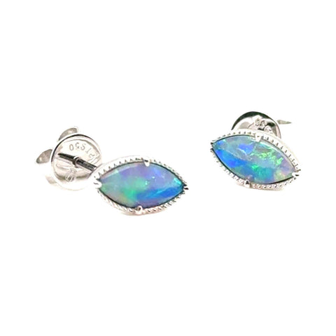 Boho Opal - Marquise Earring