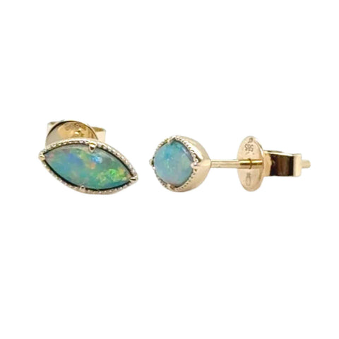 Boho Opal - Marquise Earring