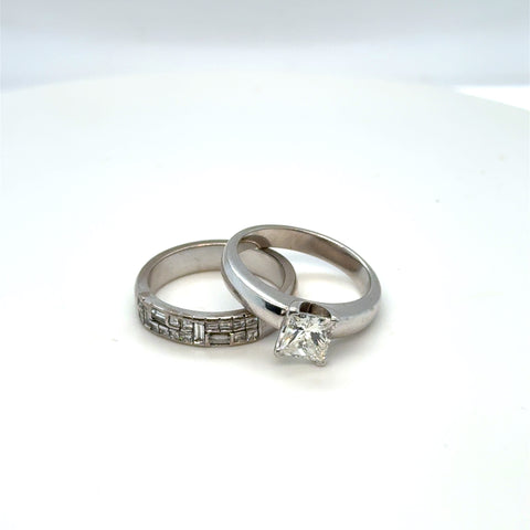 Lisa – Custom Platinum Diamond Dress Rings