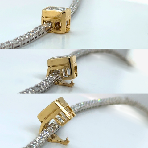 Faye – Custom Tennis Necklace enhancer